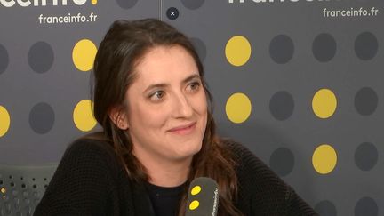 Camille Ménager, sur franceinfo, vendredi 6 mars 2020. (FRANCEINFO / RADIOFRANCE)