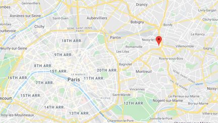 Noisy-le-Sec en Seine-Saint-Denis. (GOOGLE MAPS)