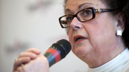 Christine Boutin, candidate du Parti chrétien-démocrate à la présidentielle. (MARTIN BUREAU / AFP)