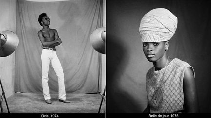 Le noir et blanc et le moyen format (6x6) sont caractéristiques des photographies africaines de cette époque. Mais très vite, Sanlé Sory va personnaliser ses clichés… (SANLE SORY)