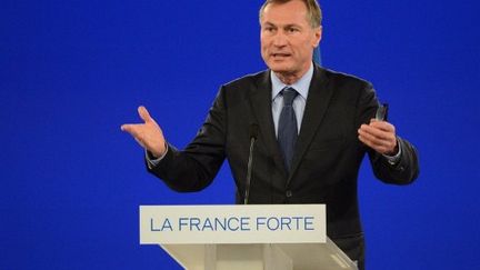 Jean-Marie Bockel lors du meeting de Nicolas Sarkozy à Villepinte en mars (AFP PHOTO / ERIC FEFERBERG)