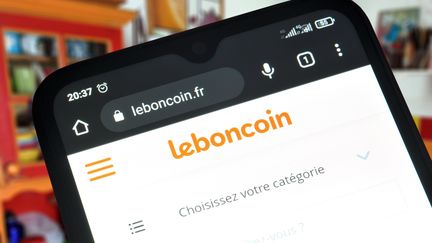 Illustration du site Leboncoin. (RICHARD VILLALON / MAXPPP)