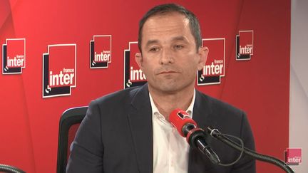 Benoît Hamon,&nbsp;fondateur&nbsp;du mouvement "Génération-s", le 3 avril 2019. (FRANCE INTER / RADIO FRANCE)