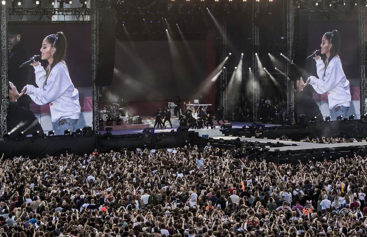 Concert hommage à Manchester, le 4 juin 2017
 (Danny Lawson / POOL / AFP)