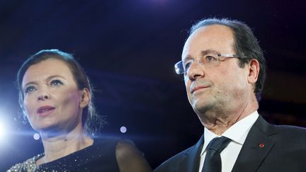 &nbsp; (© Maxppp   Valérie Trierweiler et François Hollande)