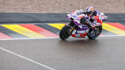 Jorge Martin lors du Grand Prix d'Allemagne, le 17 juin 2023. (JAN WOITAS / AFP)