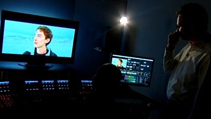 Dans les studios d'AGM Factory, à Rennes
 (France3/Culturebox)