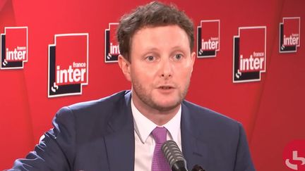 Clément Beaune, secrétaire d'État français chargé des Affaires européennes, le 17 septembre 2020. (FRANCEINTER / RADIOFRANCE)