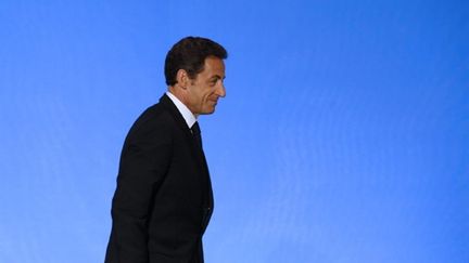 Nicolas Sarkozy en janvier 2010 à l'Elysée (AFP - Benoît TESSIER)