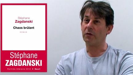 Stéphane Zagdanski et son roman &quot;Chaos brûlant&quot; basé sur l&#039;affaire DSK
 (Editions Seuil)