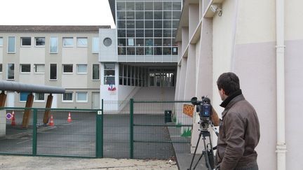 Le coll&egrave;ge Antoine-Delafont, &agrave; Montmoreau-Saint-Cybard (Charente), le 10 d&eacute;cembre 2012. ( MAXPPP)