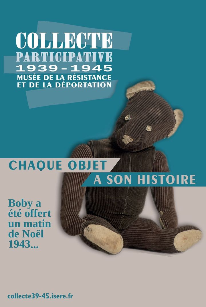 Affiche de la collecte participative du Musée de la Résistance et de la Déportation de l'Isère (Musée de la Résistance et de la Déportation de l'Isère)