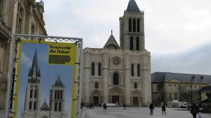 Projet de reconstruction de la flèche de la basilique Saint-Denis.
 (Jean-Gabriel Bontinck/PHOTOPQR/LE PARISIEN/MAXPPP)