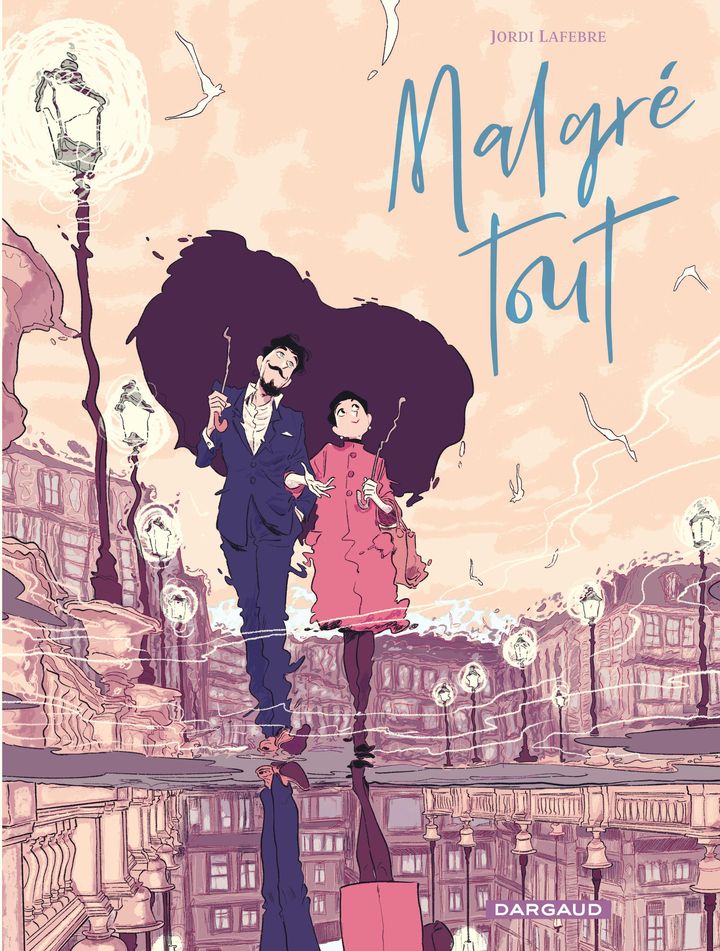 Couverture de la bande dessinée "Malgré tout" de Jordi Lafebre. (DARGAUD)