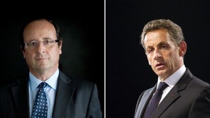 Hollande devance toujours Sarkozy (MARTIN BUREAU / AFP)