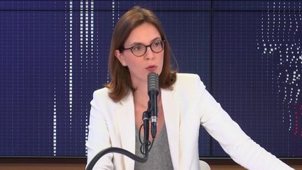 Amélie de Montchalin, sur franceinfo mardi 15 septembre. (FRANCEINFO / RADIO FRANCE)