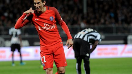 Di Maria avait régalé la saison passée à Angevins. (FRED TANNEAU / AFP)