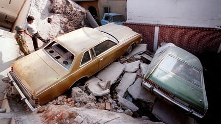 Tremblement de terre au Mexique, le 19 septembre 1985. (AFP)