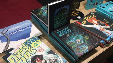 La BD Jeunesse, stand Gallimard, Montreuil 2016
 (laurence Houot / Culturebox)