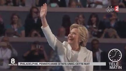 Présidentielle américaine : le discours de la candidate Clinton