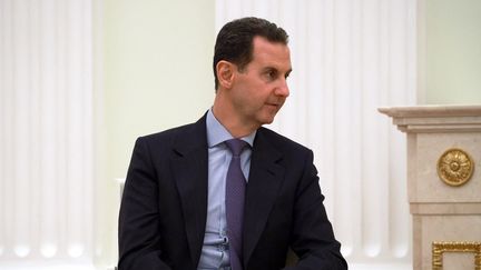 Le président syrien Bachar al-Assad assiste à une réunion avec son homologue russe au Kremlin à Moscou le 15 mars 2023. (VLADIMIR GERDO / SPUTNIK)