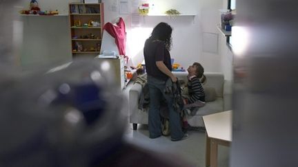 Dans une structure d'acceuil pour enfants autistes à Paris (AFP - JOEL SAGET)