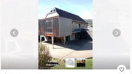 La petite annonce en ligne propose à la vente l'école de&nbsp;Monceaux-sur-Dordogne en Corrèze&nbsp; (CAPTURE D'ECRAN / LE BON COIN)