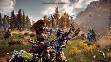 Capture du jeu vidéo "Horizon Zero Dawn". (GUERILLA GAMES / SONY ENTERTAINMENT)