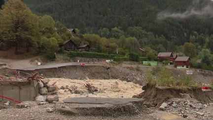 Tempête Aline : la Vésubie à nouveau frappée, trois ans après la tempête Alex