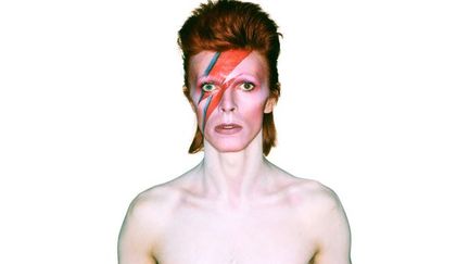 Album cover shoot for Aladdin Sane, 1973.
 (Photograph by Brian Duffy © Duffy Archive)