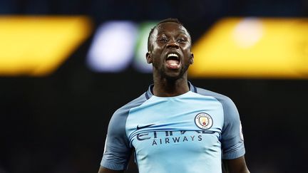 Le joueur français Bacary Sagna, sous les couleurs de Manchester City, lors d'une rencontre face à Arsenal, le 18 décembre 2016.&nbsp; (MATT WEST / BACKPAGE IMAGES LTD / AFP)