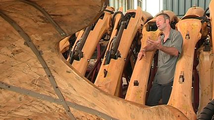 François Delarozière dans la Halle de la Machine
 (France 3 / Culturebox)