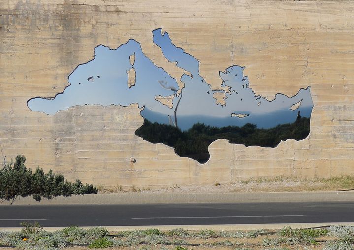 "La traversée" de Jean Denant à Sète. 
 (CHD Art production )