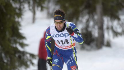 Martin Fourcade s'était dit fatigué avant sa course de ski de fond (MARTTI KAINULAINEN / LEHTIKUVA)