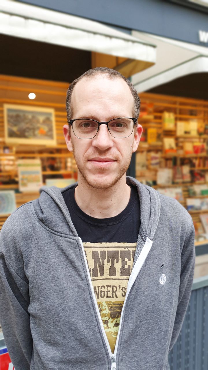 Thomas Laurent, le 16 novembre à Paris. (Florence Morel / Franceinfo)