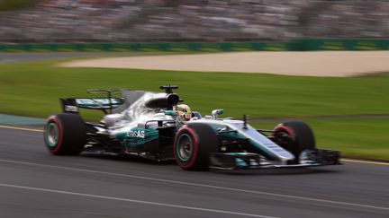 Lewis Hamilton (Mercedes)  (WILLIAM WEST / AFP)