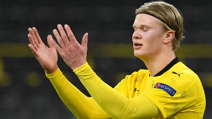 Erling Haaland (Borussia Dortmund). (BERND THISSEN / DPA)