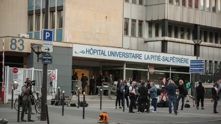 Cet homme de 31 ans&nbsp;est mort samedi 30 mars 2019 à l'hôpital de la Pitié-Salpêtrière, à Paris. (FREDERIC DUGIT / MAXPPP)