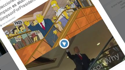 Une rumeur affirme que la série Les Simpsons avaient prévu l'élection de Donald Trump (TWITTER)