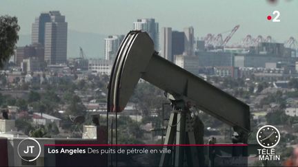 Pompe à pétrole à Los Angeles (France 2)