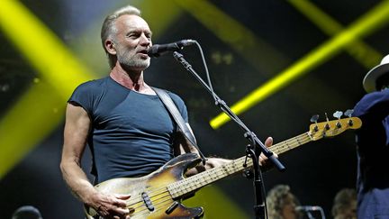 Sting joue au Manchester O2 Apollo le 25 mai 2019. (SH5/ SAKURA /WENN.COM/ SIPA)