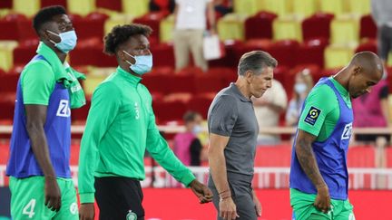 L'AS Saint-Etienne n'a gagné aucun de ses dix premiers matchs cette saison. (VALERY HACHE / AFP)