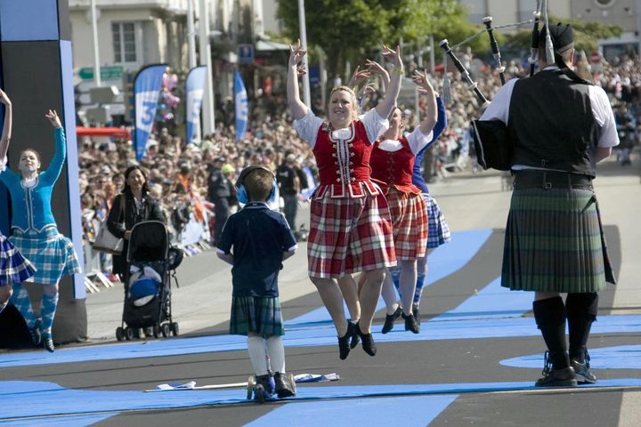 Grande Parade du Festival Interceltique 2012
 (Patrick Guigueno/MAXPPP)