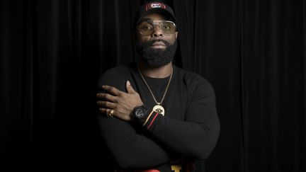 Le rappeur Kaaris, le 16 janvier 2019. (PHILIPPE DE POULPIQUET / MAXPPP)