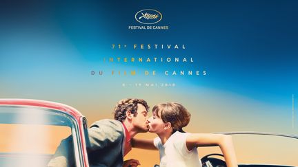 71ème Festival de Cannes (© Maquette : Flore Maquin - Photo : Pierrot le fou © Georges Pierre)