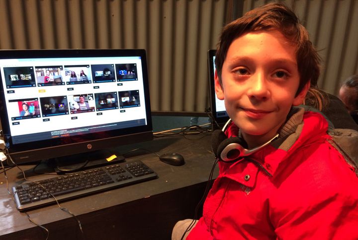 Victor Merian, 10 ans, finaliste du concours Booktube Power
 (laurence Houot / Culturebox)