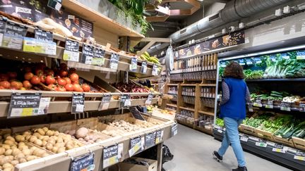 Paris aurait une autonomie alimentaire de cinq à sept jours en cas de scenario catastrophe. (BRUNO LEVESQUE / MAXPPP)