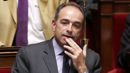 Le pr&eacute;sident de l'UMP, Jean-Fran&ccedil;ois Cop&eacute;, le 29 janvier 2013 &agrave; l'Assembl&eacute;e nationale. (JACQUES DEMARTHON / AFP)