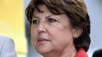 &nbsp; ("On a fait de belles choses, on en a loupé d'autres" a dit Martine Aubry © Maxppp)