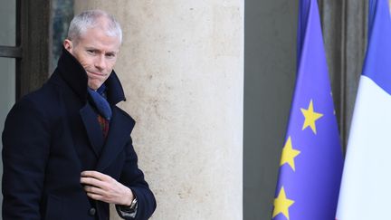 Franck Riester à l'Elysée le 12 février 2020.&nbsp; (ALAIN JOCARD / AFP)